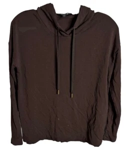 Banana Republic Baby Terry Hooded Sweatshirt Womens XS Hoode Pullover Casual - Picture 1 of 5
