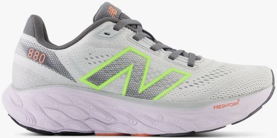 Size 8.5 - New Balance Fresh Foam X 880v14 Grey Matter Bleached Lime Glow W