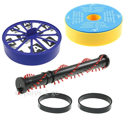 Brushroll Bar Pre & Post HEPA Filter & Belts Kit For Dyson DC07 Vacuum Hoover - Image 1 of 2