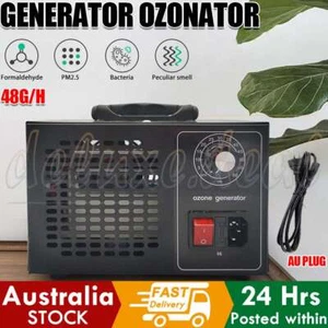 48G/H Portable Ozone Generator Air Purifier Machine Cleaner Ozonator Steriliser - Picture 1 of 12