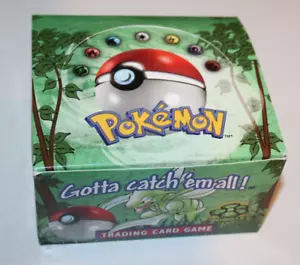 Empty 1999 Pokemon Jungle Booster Display Box CCG no pack rare NICE Condition - Picture 1 of 7