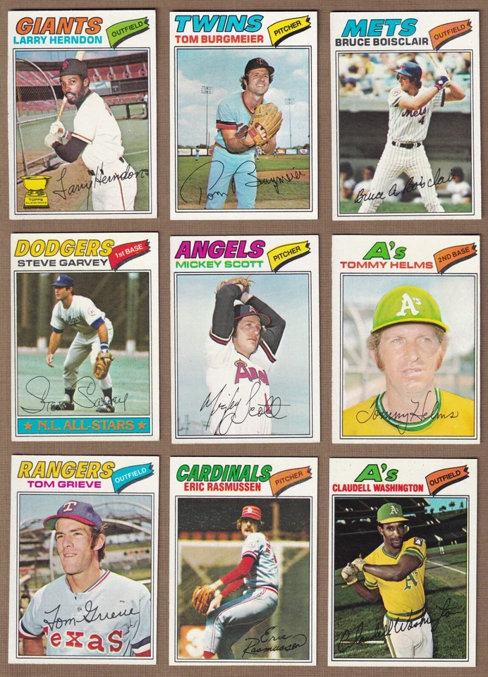 1977 Topps Baseball (397-528) * You Pick * Conditions Listed - Image 1 of 1