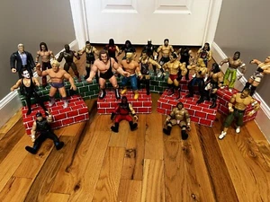 Vintage Action Figur Konvolut WWF WWE WCW ECW Wrestling Beschreibung lesen - Bild 1 von 6