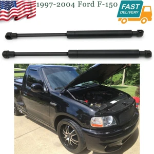 For Ford F-150 1995-03 Front Bonnet Hood Lift Supports Gas Strut Shock Spring x2 - Picture 1 of 12