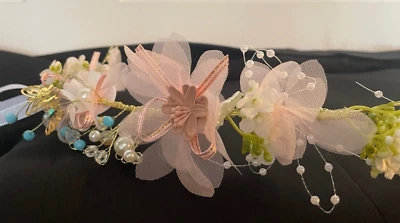 Flower Girl Headpiece Hair Accessories For Wedding First Communion Fairy Garden  - Image 1 of 4