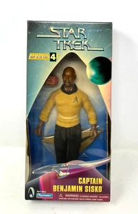 Star Trek Captain Benjamin Sisko 9" Action Figure Series 4 Playmates 1998 - Picture 1 of 4