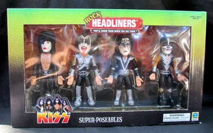 ROCK HEADLINERS KISS SUPER POSEABLES - Bild 1 von 9