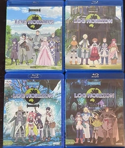 Log Horizon Collection SEASONS 1 + 2 Blu-Ray 8 DISCS Anime SENTAI MINT CONDITION - Picture 1 of 2
