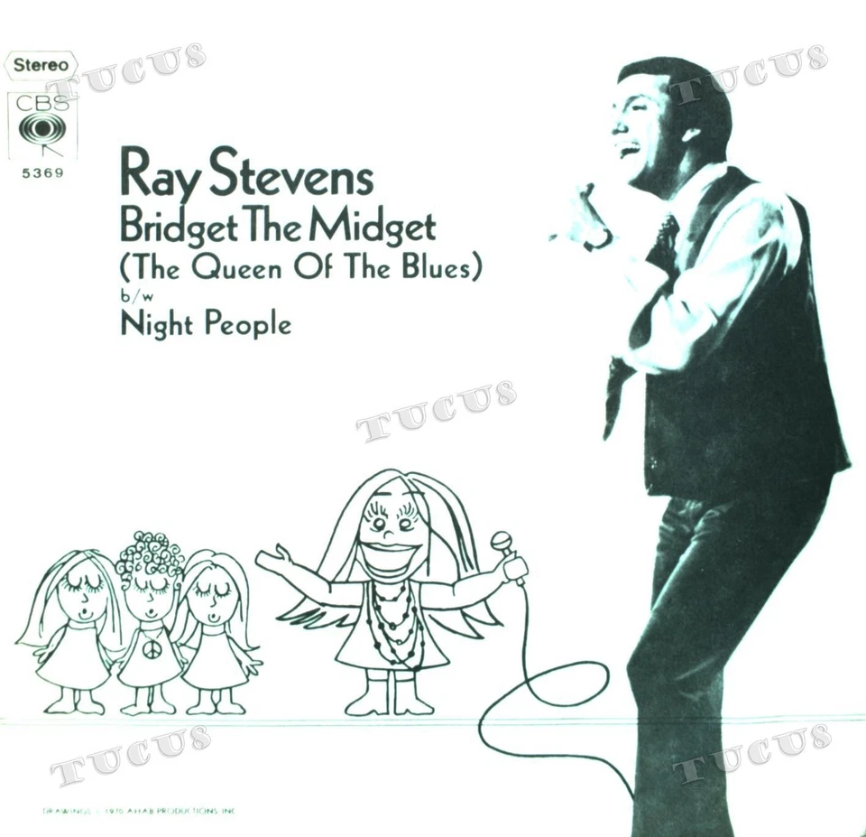 Ray Stevens - Bridget The Midget 7in 1970 (VG+/VG+) '* - Image 1 of 1