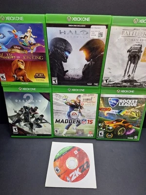 Xbox One 7 Game Bundle Halo 5 Guardians, Star Wars Battlefront + More Excellent - Image 1 of 4