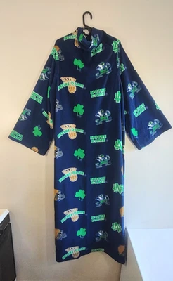 Notre Dame Fighting Irish Collegiate Snuggie Blanket w/ Sleeves Adult OS - Image 1 of 4