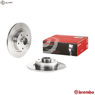 2x BRAKE DISC 08.B397.27 FOR RENAULT SCENIC/GRAND/III FLUENCE H4J 700 1.4L 4cyl - Image 1 of 4