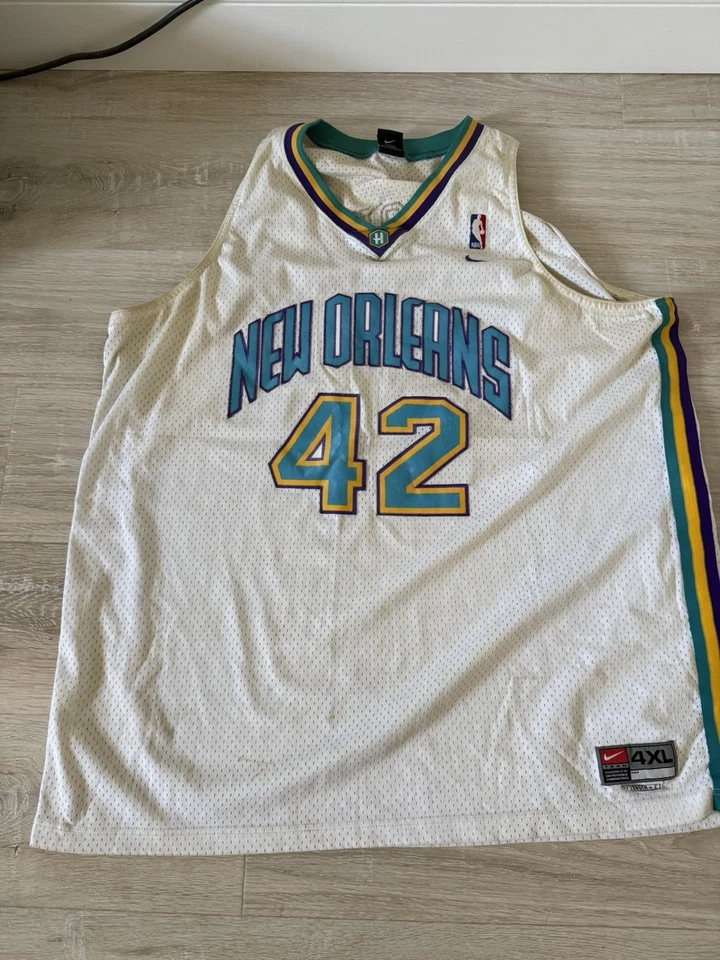 New Orleans Hornets #42 P.J. de colección Camiseta Nike marrón talla 4XL NBA Foto 1 de 4