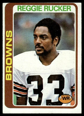 1978 Topps Reggie Rucker Cleveland Browns #473 - Image 1 of 2