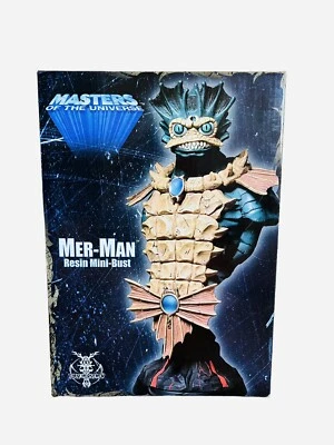 Mer-Man Resin Mini Bust MOTU NECA 2003 Four Horsemen Limited 2500 He-Man #1207 - Image 1 of 4