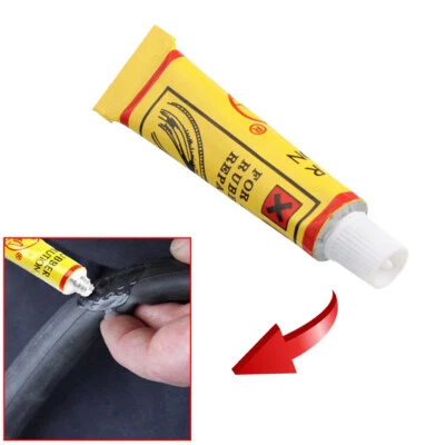 Rubber Solution Cement Puncture Glue Repair Tyre  Bike Bicycle Hole Tire Glue - Image 1 of 4