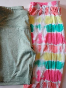 Girls Bike Shorts Cat & Jack Extra Large 14/16 Ideology Large Green Lot of 2 - Picture 1 of 17