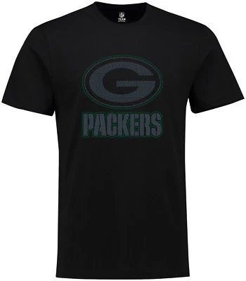 NFL Football T-Shirt Green Bay Packers Tanser 2018 von Majestic neu schwarz