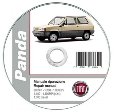 Fiat Panda Serie I (1986-2003) Manual De Taller En Cd - Imagen 1 de 2