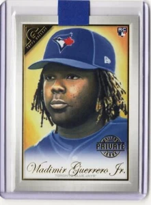 VLADIMIR GUERRERO JR - BLUE JAYS - 2019 TOPPS GALLERY - ROOKIE #'d 63/250 SWEET! - Picture 1 of 2