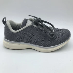 Womens 6.5 APL Techloom Pro Running Shoes Gray Low Top Lace Up Mesh Sneakers - Picture 1 of 10