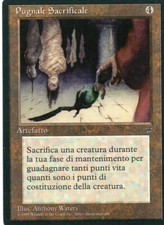 Magic Mtg Italian Legends Life Chisel  slightly played