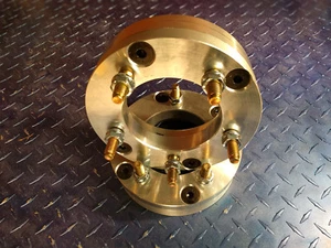 4x156 to 5x5.5 / 5x139.7 Wheel Adapters 12x1.5 stud 2 in thick 131mm bore x 2 - Picture 1 of 6