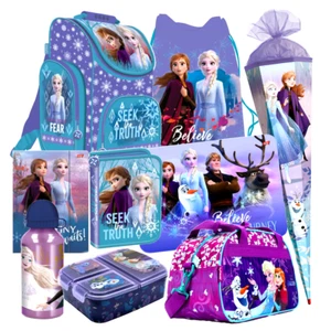 Disney Frozen Eiskönigin 9 Teile Set SCHULRANZEN RANZEN SCHULTÜTE 85 TORNISTER c - Bild 1 von 6