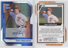 2021 Elite Extra Edition Aspirations Signatures Die-Cut /98 Max Ferguson Auto