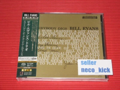 4BT BILL EVANS TRIO EVERYBODY DIGS BILL EVANS JAPAN SHM SACD MONO - image 1 of 2