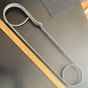 Soporte para colgador de pared de metal de hierro fundido de 20" de largo pasador de seguridad bisagra móvil - Imagen 1 de 3