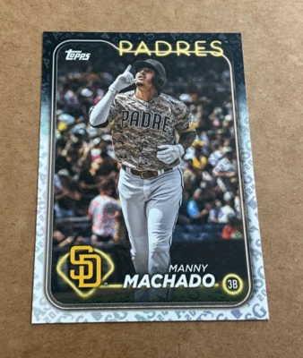 2024 Topps ASG All Star Game Foil # 550 Manny Machado San Diego Padres Baseball - Image 1 of 2