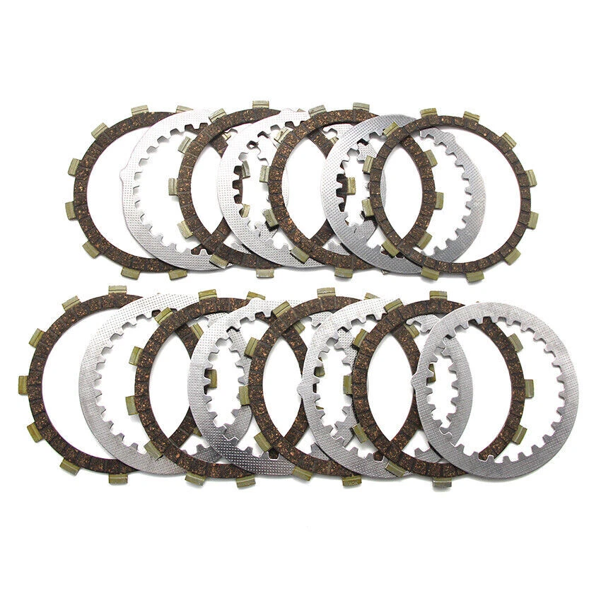 Kit de placa de disco de fricción de embrague para Yamaha XJ550RK 1983/XJ550J 1982 4H7-16321-0 Foto 1 de 4