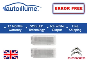 Citroën C2 C3 C4 C5 C6 C8 DS3 Saxo Xsara LED Fußraum Handschuhfach Gepäckleuchten - Bild 1 von 6
