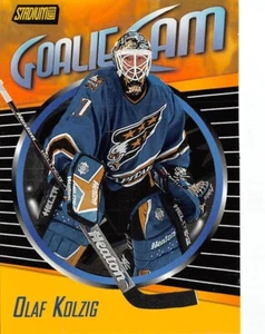 1999-00 Stadium Club Goalie Cam #GC4 Olaf Kolzig  **  Washington Capitals  ** - Picture 1 of 2