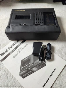 Cassette portátil de 3 cabezales reconstruido Marantz PMD430 CP430 muy limpio con accesorios - Imagen 1 de 11