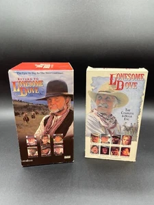 Cowboy Western VHS Lot - Lonesome Dove & Return to Lonesome Dove - Picture 1 of 13
