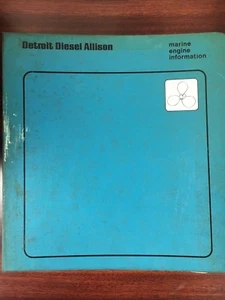 Detroit Diesel , Marine Engine Information Manual - Picture 1 of 2