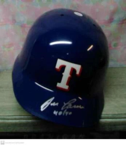 JOSE CANSECO SIGNED TEXAS RANGERS F/S T/B BATTING HELMET 88 AL MVP RARE ABC HEL - Picture 1 of 3