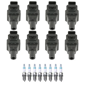 Bosch 8 Ignition Coil Denso 8 Iridium Power Spark Plug Kit For XK8 W140 R129 V8 - Picture 1 of 1