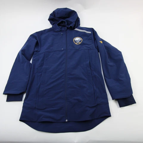 Buffalo Sabres Fanatics NHL Pro Authentics Jacket Men's Navy Used Cover