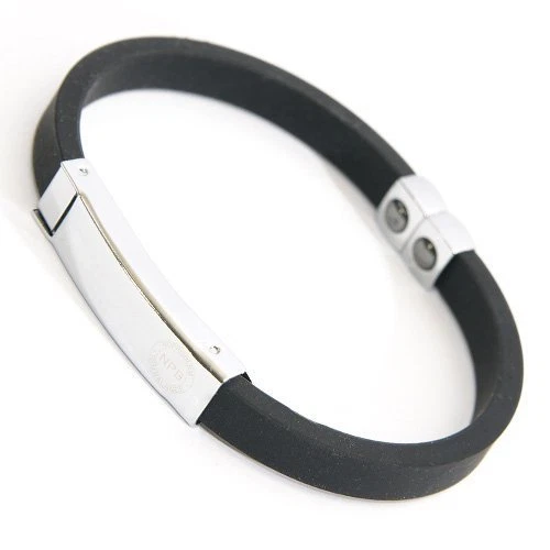 Titanium Ion Balance Sport Silicone Fashion Bracelet  Gifts For Men & Women - Image 1 of 4