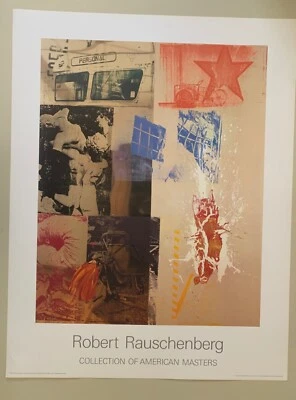 ROBERT RAUSCHENBERG, 'FAVOR RITES, 1988' IMPRESIÓN ARTÍSTICA 1994 RARA Foto 1 de 4