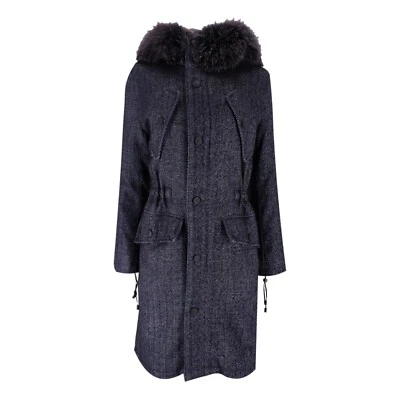 Hockley Saga Furs Tweed Coat With Fox & Rabbit Fur Trim - Image 1 of 4