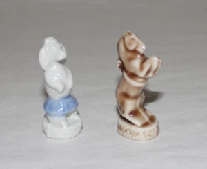 Wade England Keramik Miniatur Figuren Pudel & Pferd 2 Stück / #F3 - Bild 1 von 7