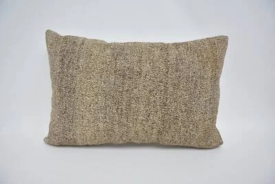 Cojín gris 16"x24", almohada Kilim, almohada Kilim vintage Foto 1 de 4