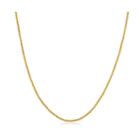 14k Yellow Gold Filled 1.5mm-round Wheat Chain Necklace