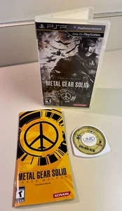 Metal Gear Solid Peacewalker, Sony PSP, Completo, Etiqueta Negra, Acción Sigilosa - Imagen 1 de 3