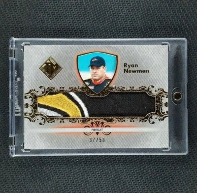 2012 Press Pass Total Memorabilia Jumbo Firesuit Goldfoil Ryan Newman /50 NASCAR - Image 1 of 2