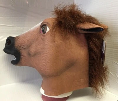 Wild Horse Animal Halloween Costume Mask - Image 1 of 4